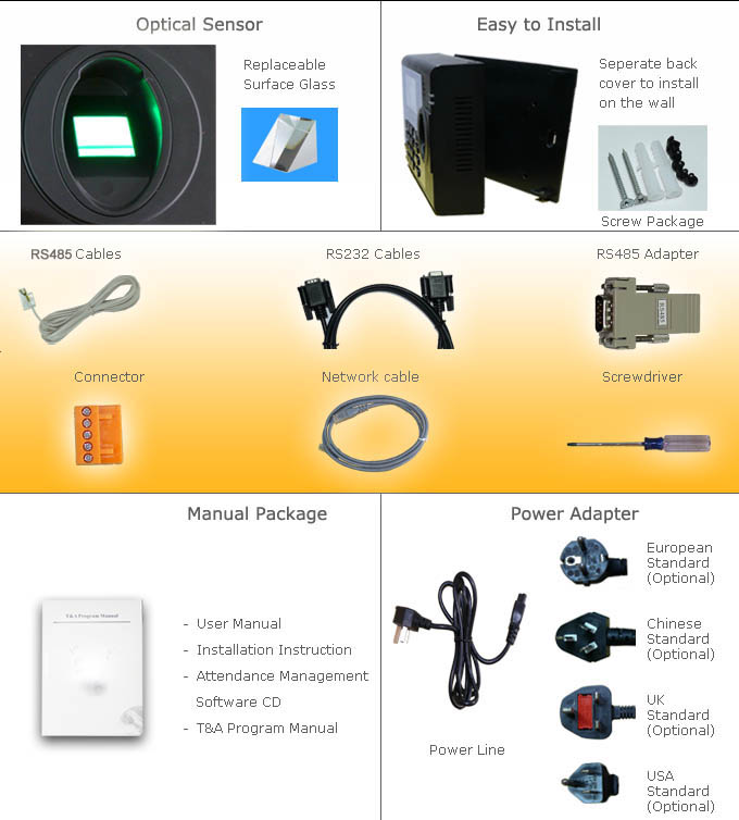 Relojes de Huellas Digitales