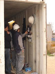 control de acceso en obras